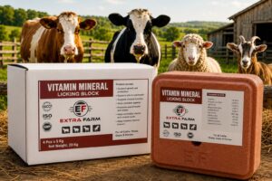 Vitamin Mineral Licking Block for cattle sheep goats and horses