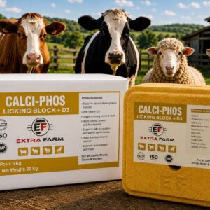 Calci-Phos Licking Block D3 for cattle sheep goats and horses