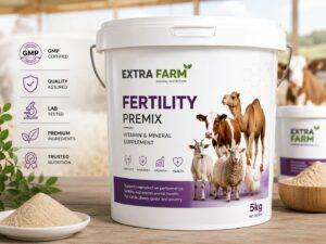 Fertility premix for livestock