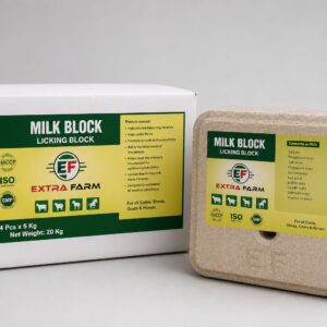 Milk licking block for cattle sheep goats Extra Farm Albania
