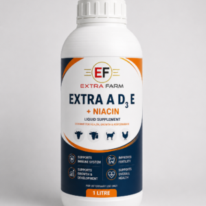 Extra A D3 E Niacin liquid supplement for farm animals