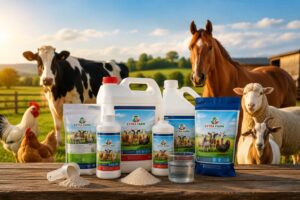 Animal feed supplements for livestock