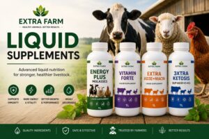 Liquid Supplements for livestock by Extra Farm
